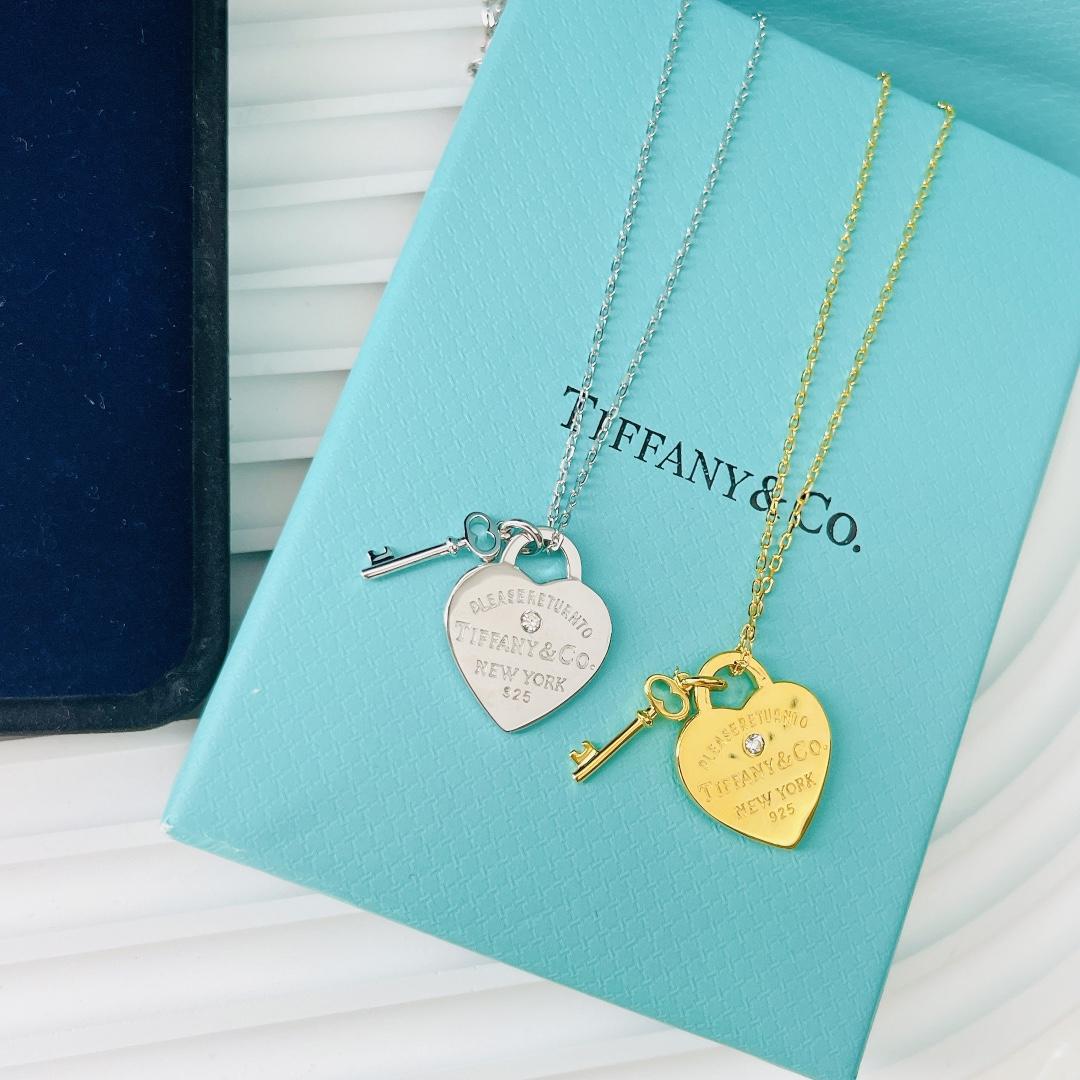 Tiffany&CO Heart Tag Pendant - FashionPlug