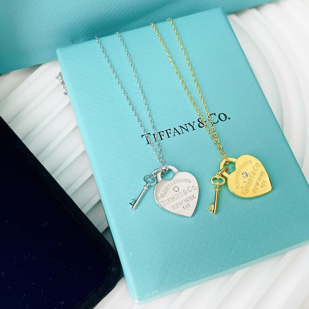 Tiffany&CO Heart Tag Pendant - FashionPlug