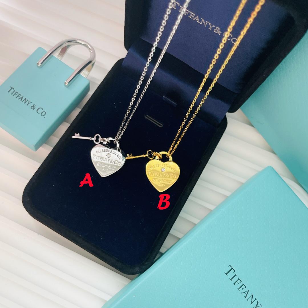 Tiffany&CO Heart Tag Pendant - FashionPlug