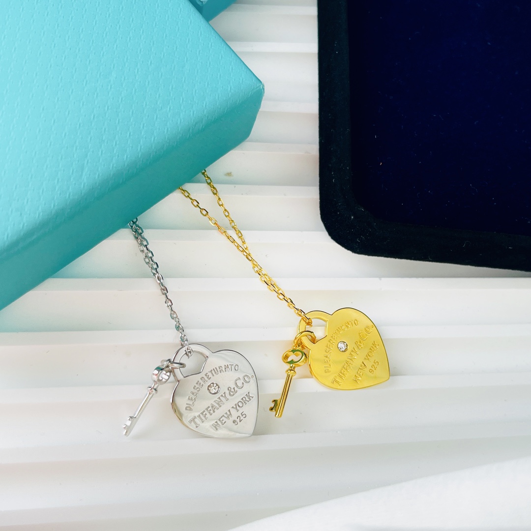 Tiffany&CO Heart Tag Pendant - FashionPlug