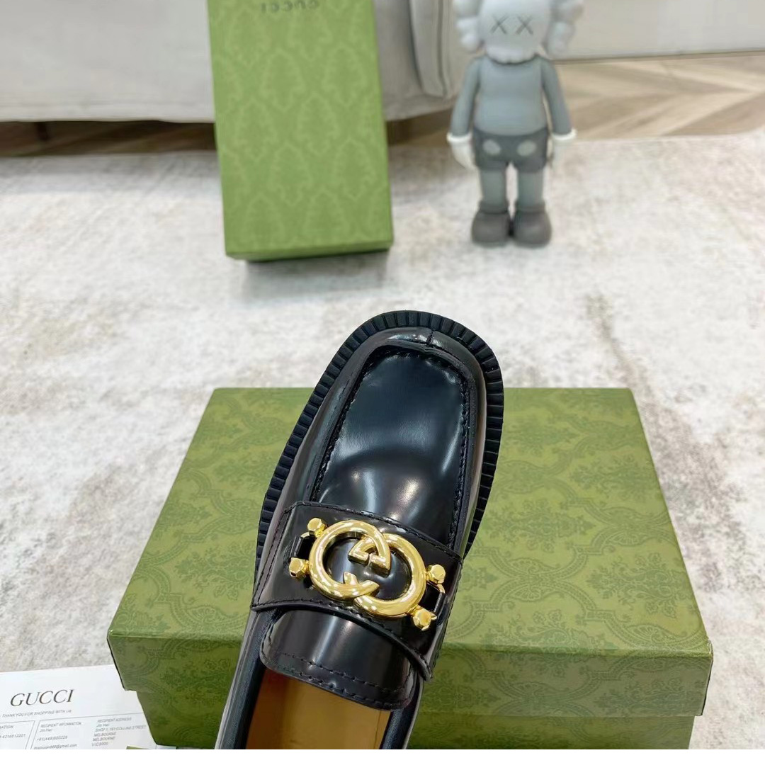 Gucci Women's Loafer With Interlocking G - FashionPlug