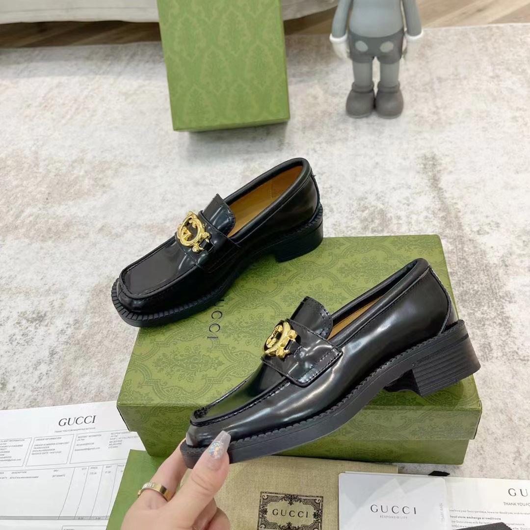 Gucci Women's Loafer With Interlocking G - FashionPlug