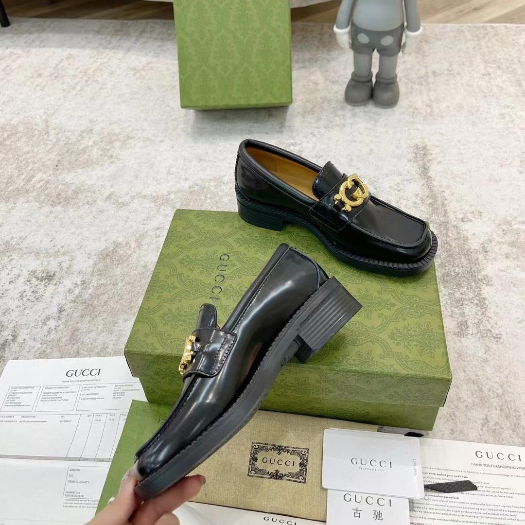 Gucci Women's Loafer With Interlocking G - FashionPlug