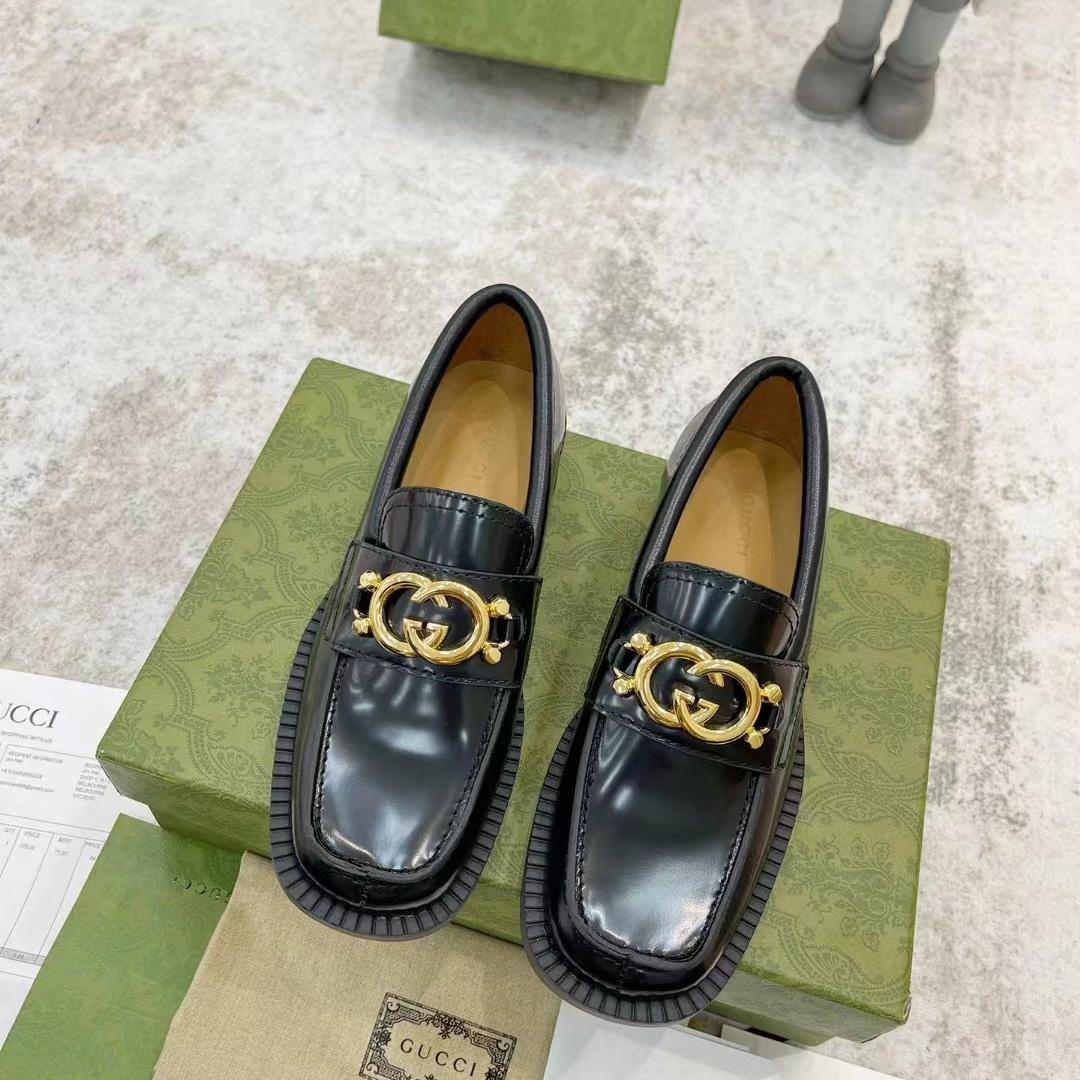 Gucci Women's Loafer With Interlocking G - FashionPlug