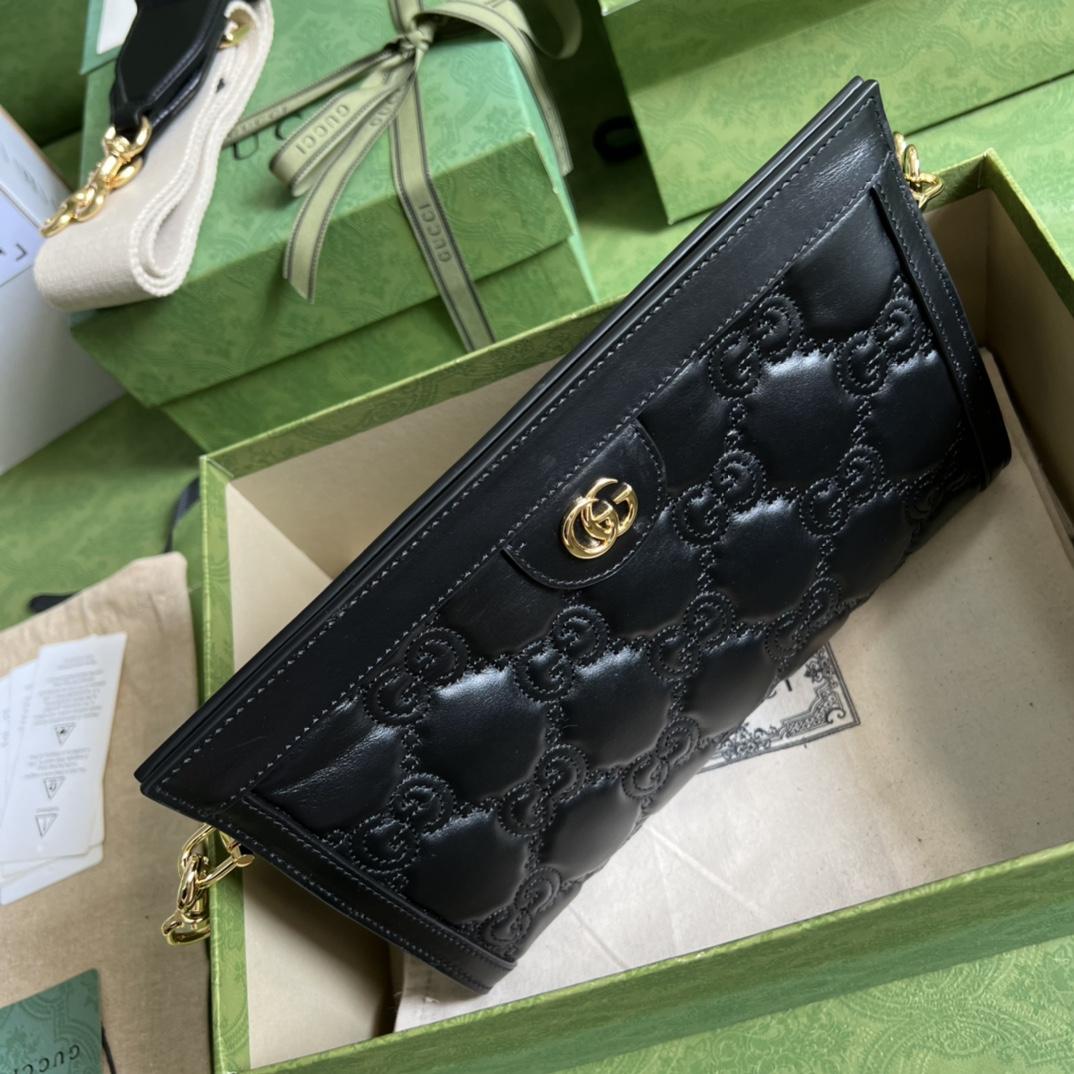 Gucci GG Matelassé Small Bag(26*17.5*8cm) - FashionPlug