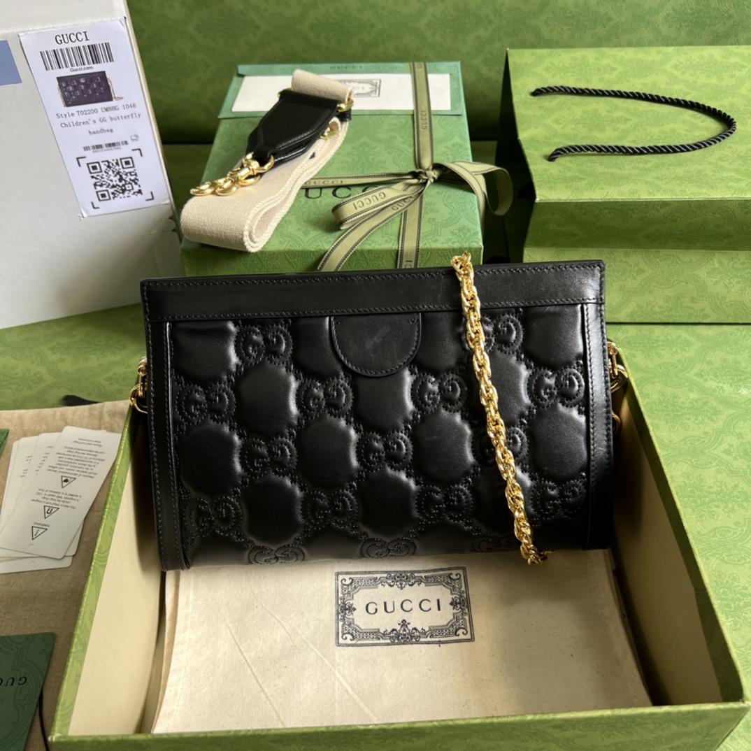 Gucci GG Matelassé Small Bag(26*17.5*8cm) - FashionPlug
