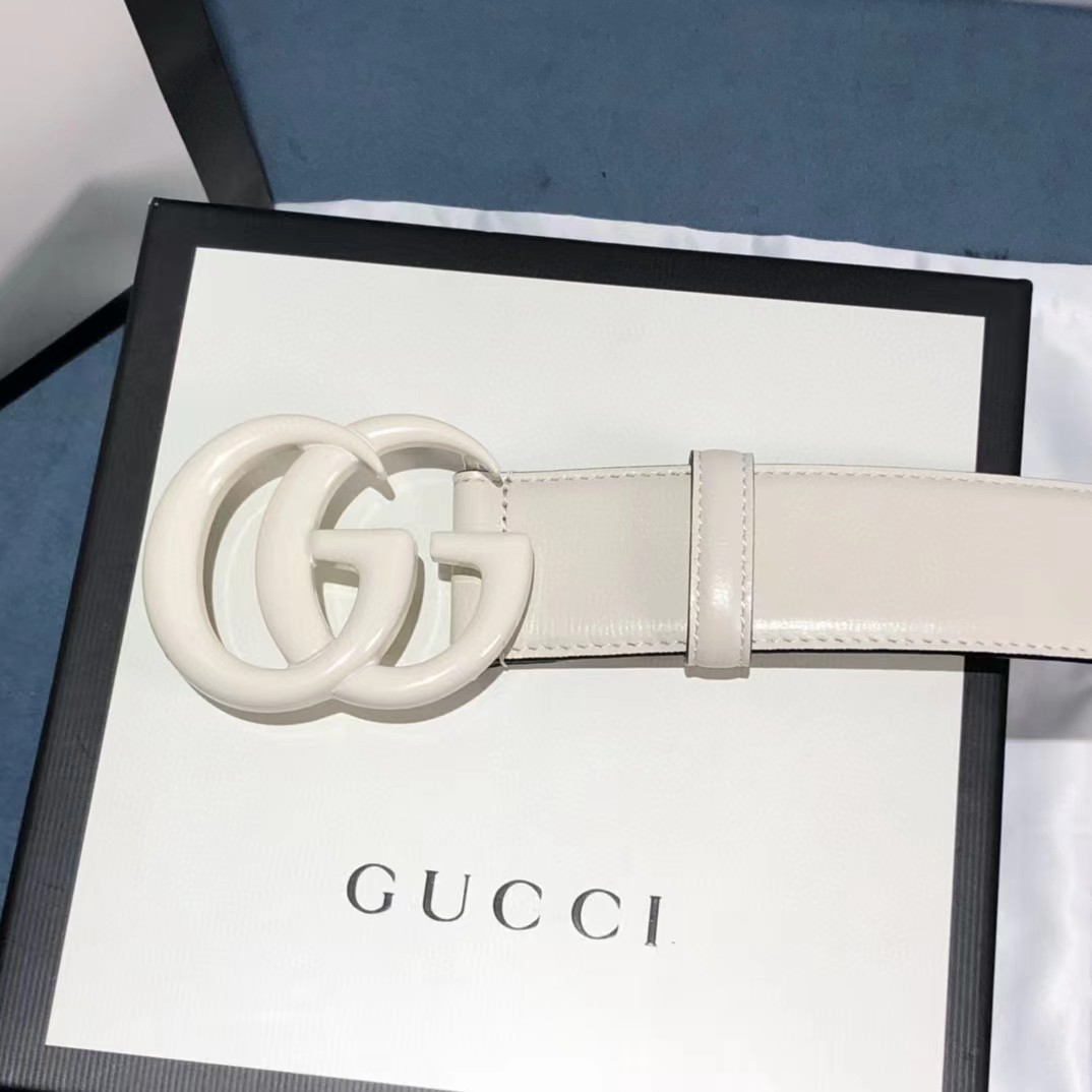 Gucci GG Marmont Wide Belt - FashionPlug