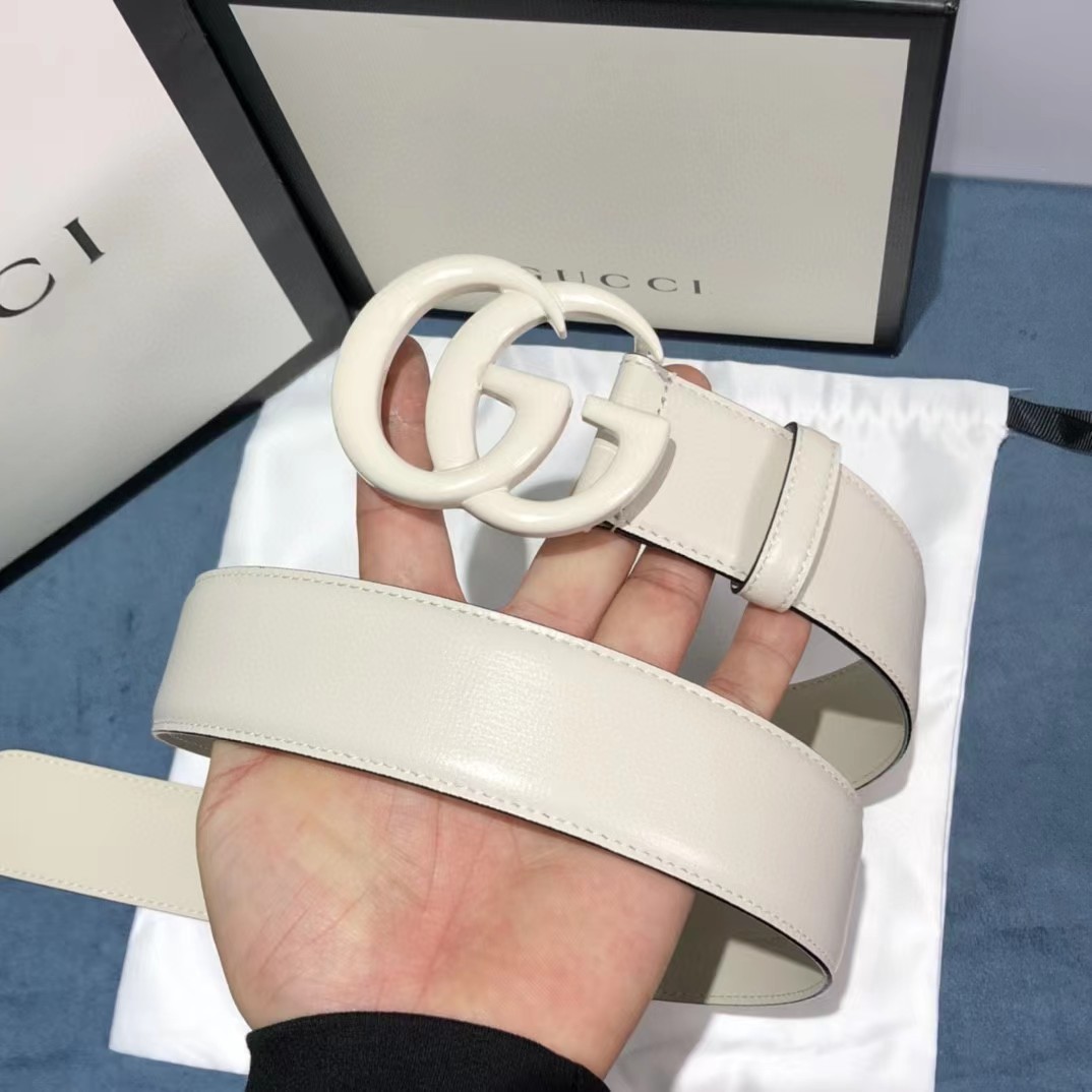 Gucci GG Marmont Wide Belt - FashionPlug