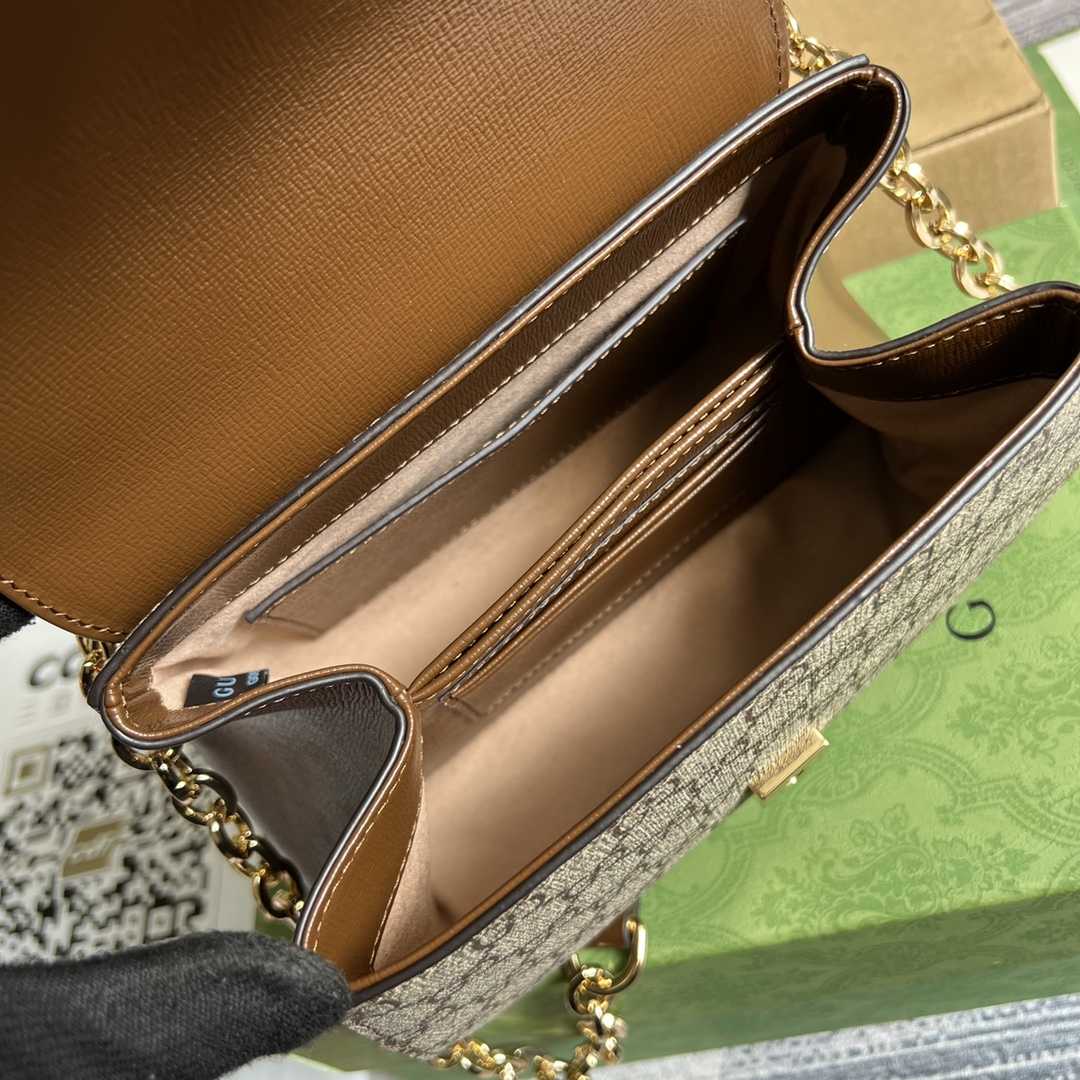 Gucci Horsebit 1955 Mini Bag(22x16x10.5cm) - FashionPlug