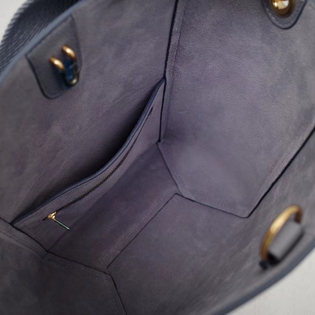 Celine Sangle Small Bucket Bag In Soft Grained Calfskin - FashionPlug