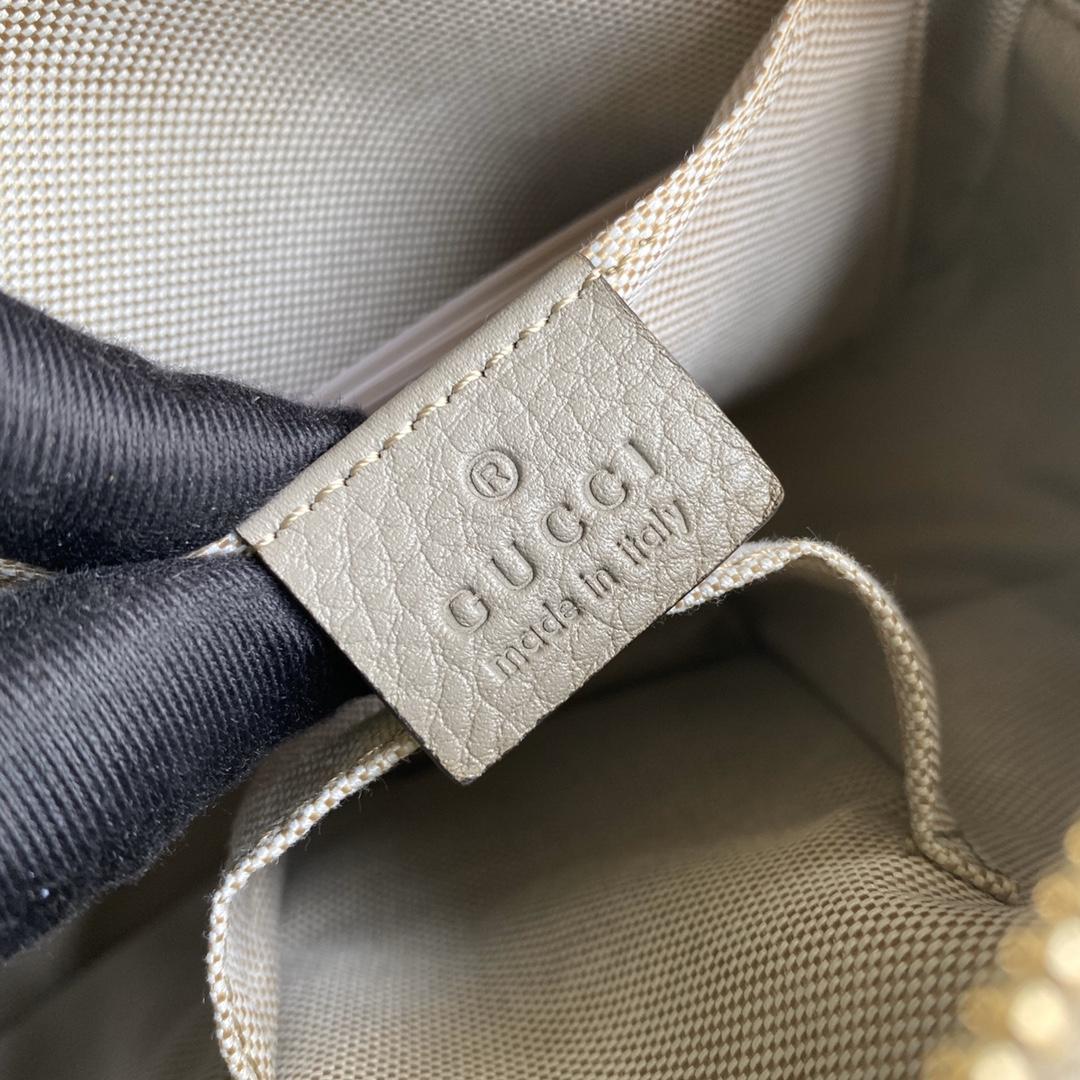 Gucci Soho Small Leather Disco Bag(22-15-7cm) - FashionPlug