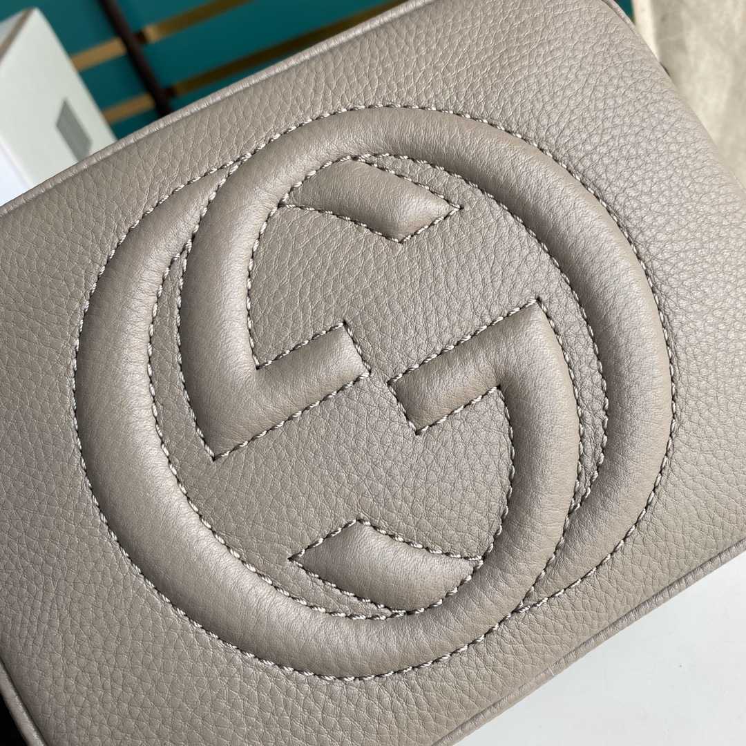 Gucci Soho Small Leather Disco Bag(22-15-7cm) - FashionPlug