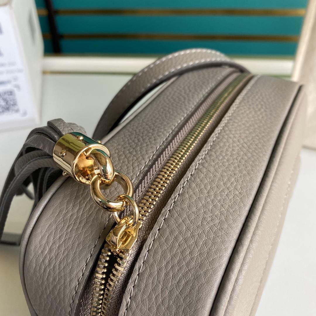 Gucci Soho Small Leather Disco Bag(22-15-7cm) - FashionPlug