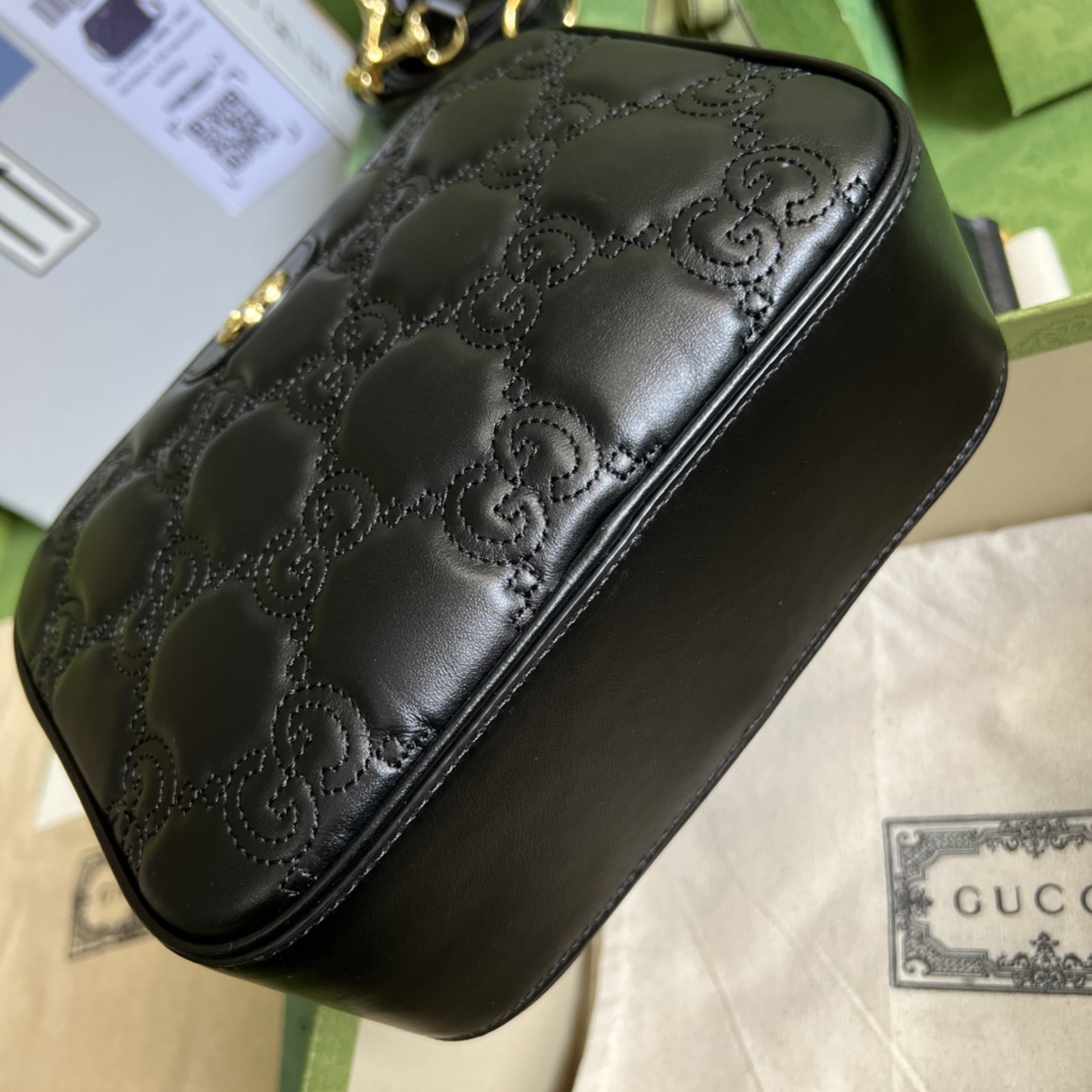 Gucci GG Matelassé Small Bag(21.5-17-7.5cm) - FashionPlug