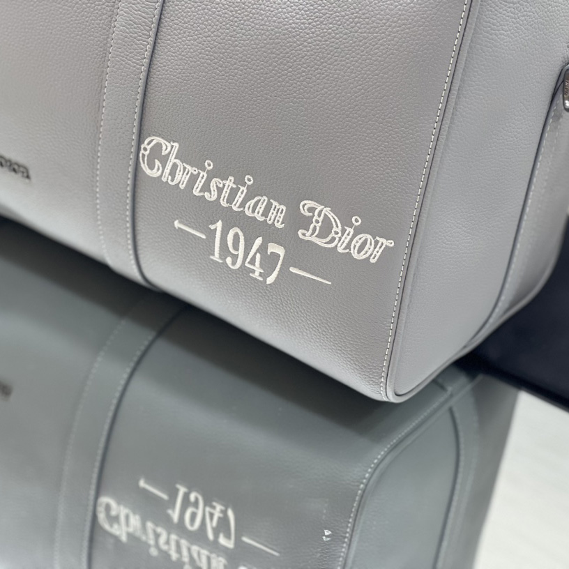 Dior By Birkenstock Christian Dior 1947 Signature Lingot 50 Duffle Bag - FashionPlug