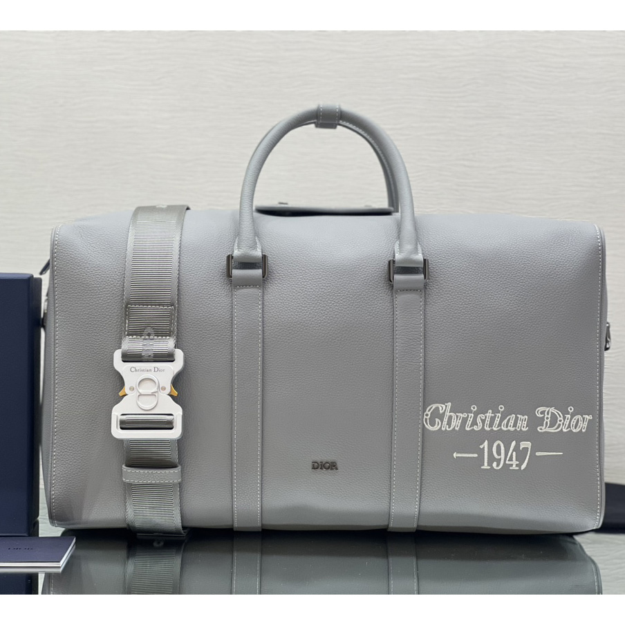 Dior By Birkenstock Christian Dior 1947 Signature Lingot 50 Duffle Bag - FashionPlug