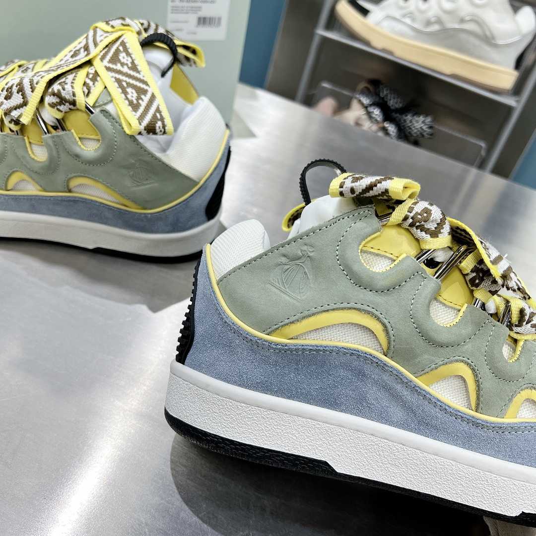 Lanvin Curb Sneakers - FashionPlug