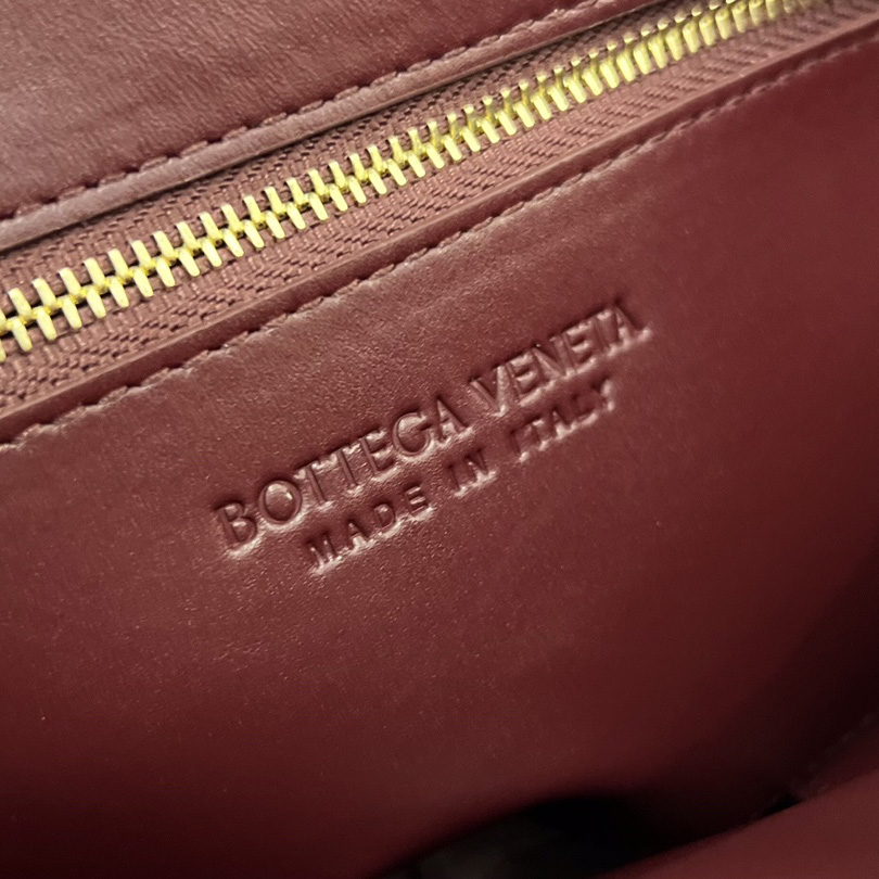 Bottega Veneta Cassette Foulard Intreccio Leather Cross-Body Bag - FashionPlug