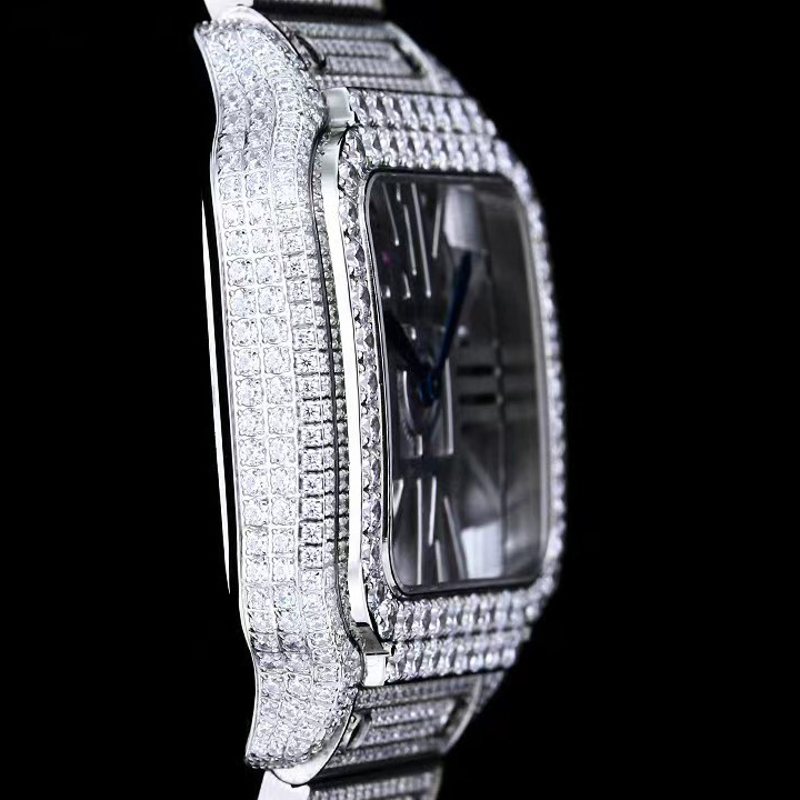 Cartier Santos De Cartier Skeleton    - FashionPlug