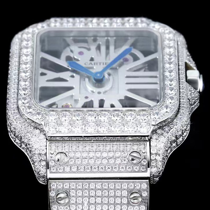Cartier Santos De Cartier Skeleton    - FashionPlug