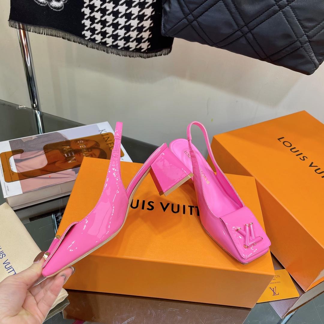 Louis Vuitton Shake Slingback Pump      1AB0W6 - FashionPlug