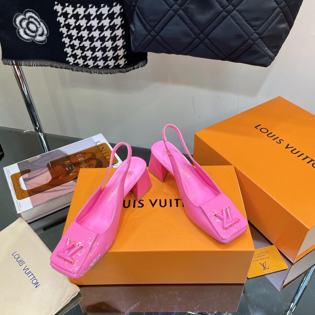 Louis Vuitton Shake Slingback Pump      1AB0W6 - FashionPlug