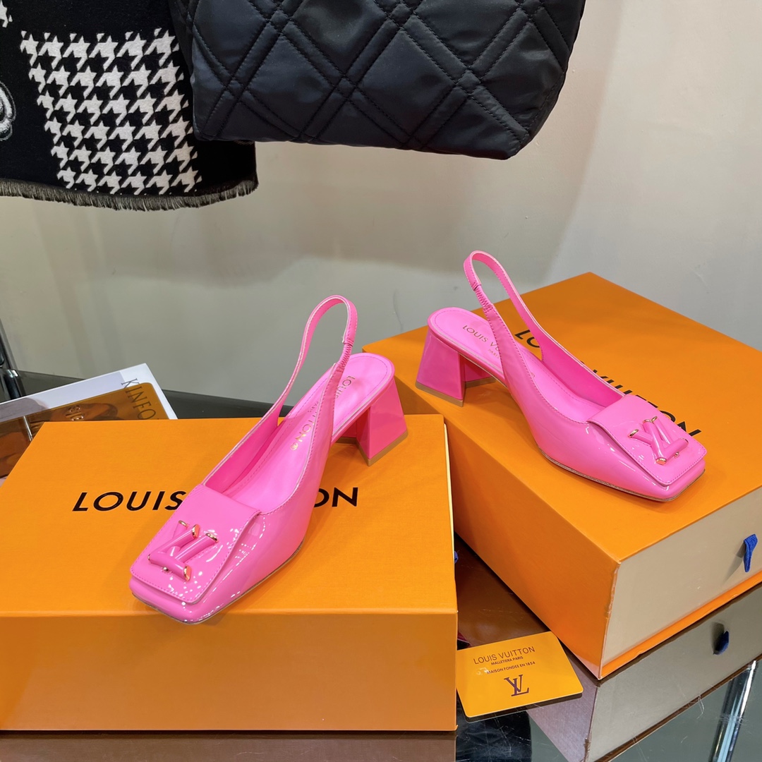 Louis Vuitton Shake Slingback Pump      1AB0W6 - FashionPlug
