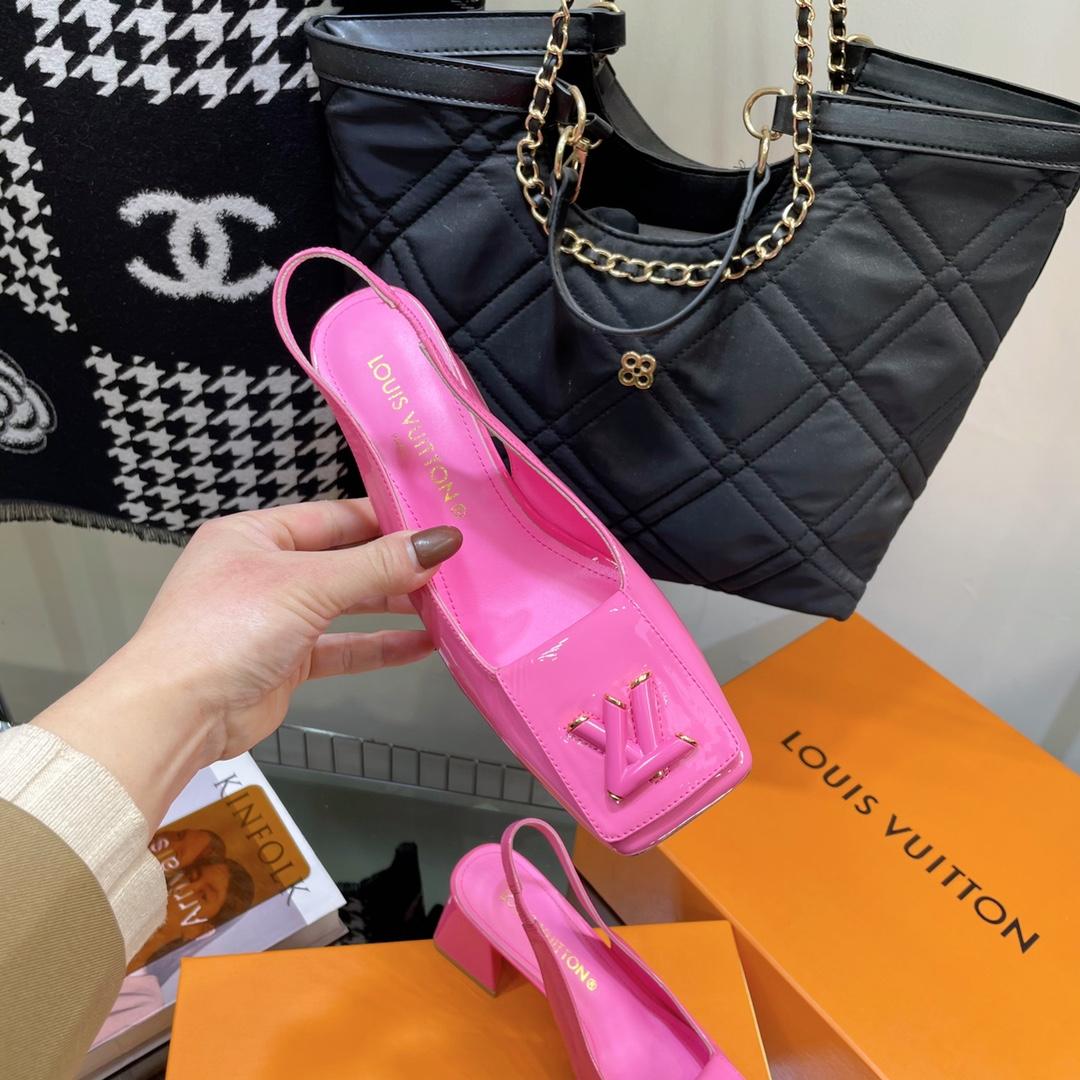 Louis Vuitton Shake Slingback Pump      1AB0W6 - FashionPlug