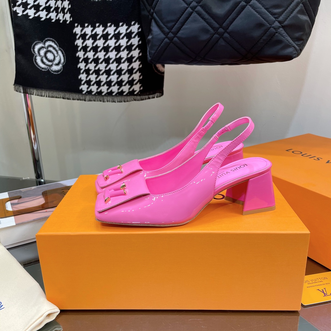 Louis Vuitton Shake Slingback Pump      1AB0W6 - FashionPlug
