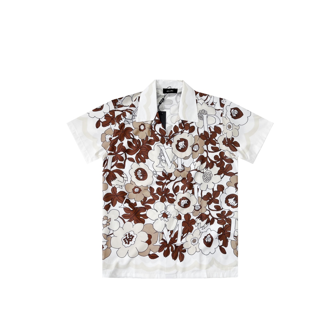 Amiri Flower Shirt      - FashionPlug