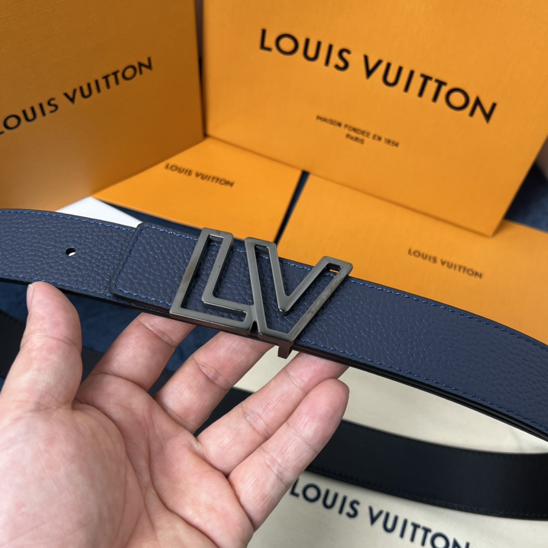 Louis Vuitton Reversible Belt  35mm - FashionPlug