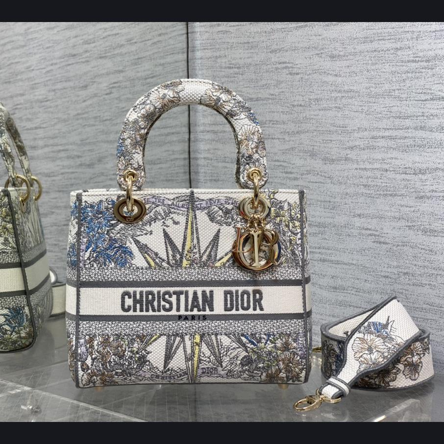 Dior Medium Lady D-lite Bag - FashionPlug