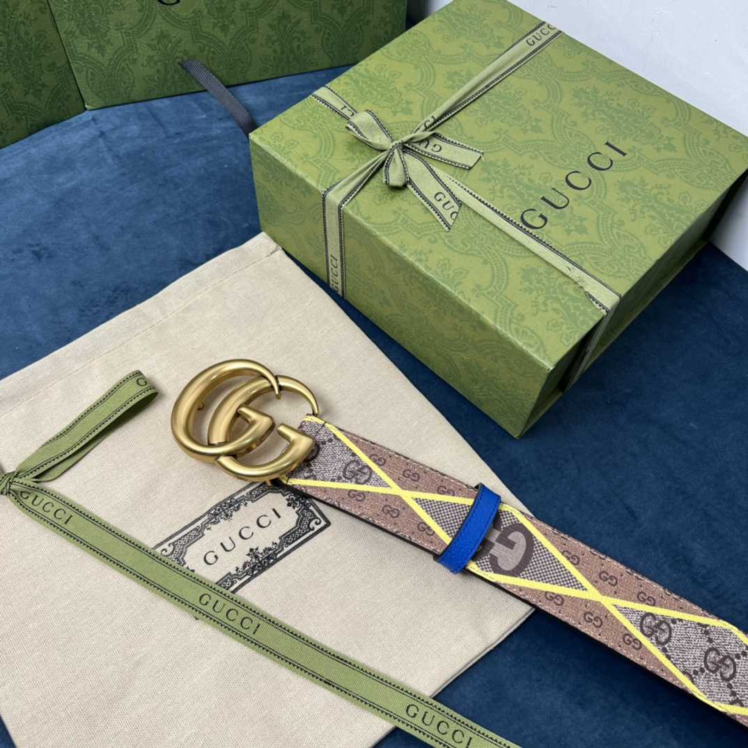 Gucci GG Marmont Wide Belt - FashionPlug