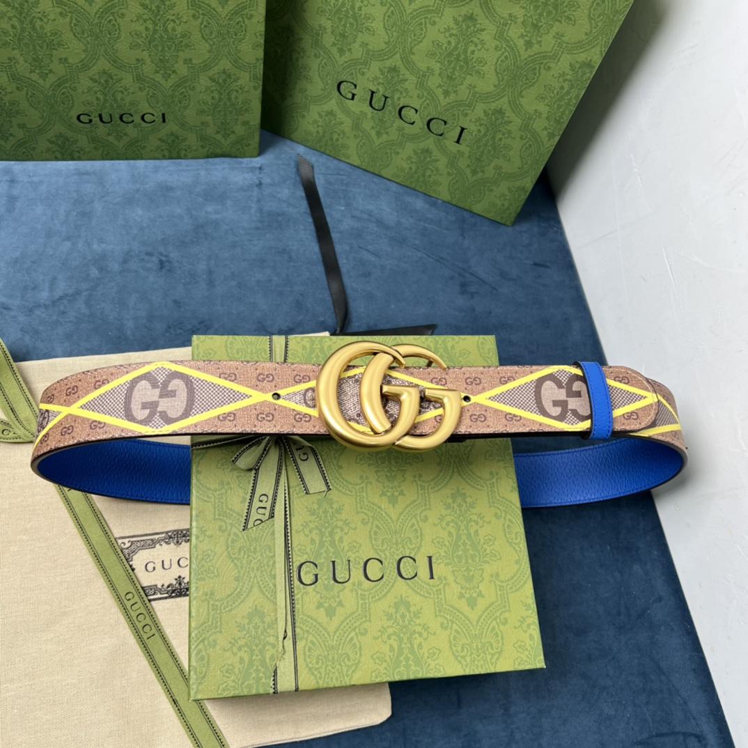 Gucci GG Marmont Wide Belt - FashionPlug
