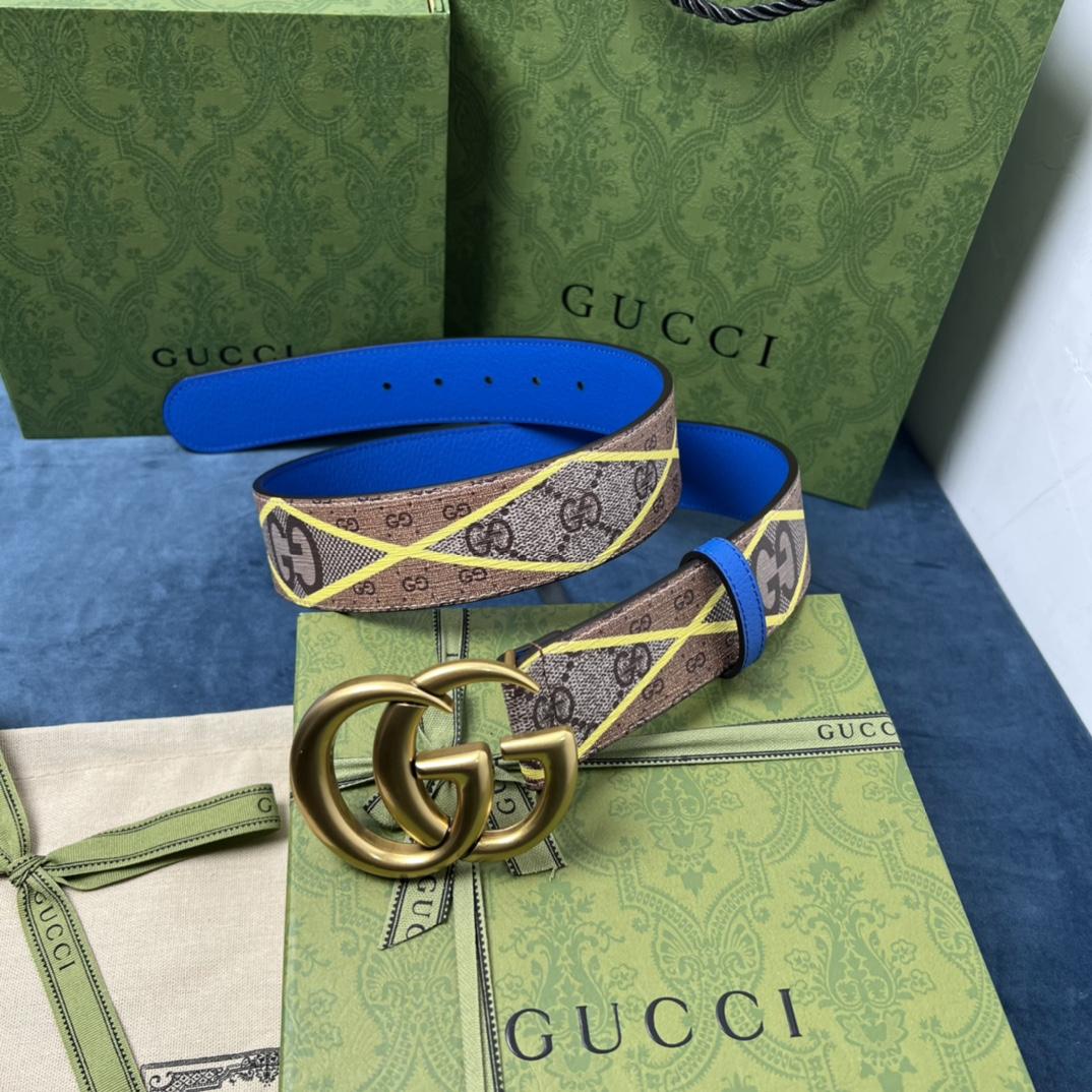 Gucci GG Marmont Wide Belt - FashionPlug