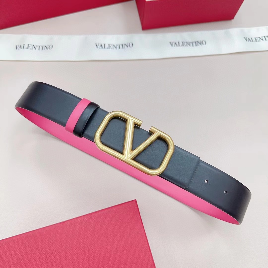 Valenti VLogo Signature Reversible Belt - FashionPlug