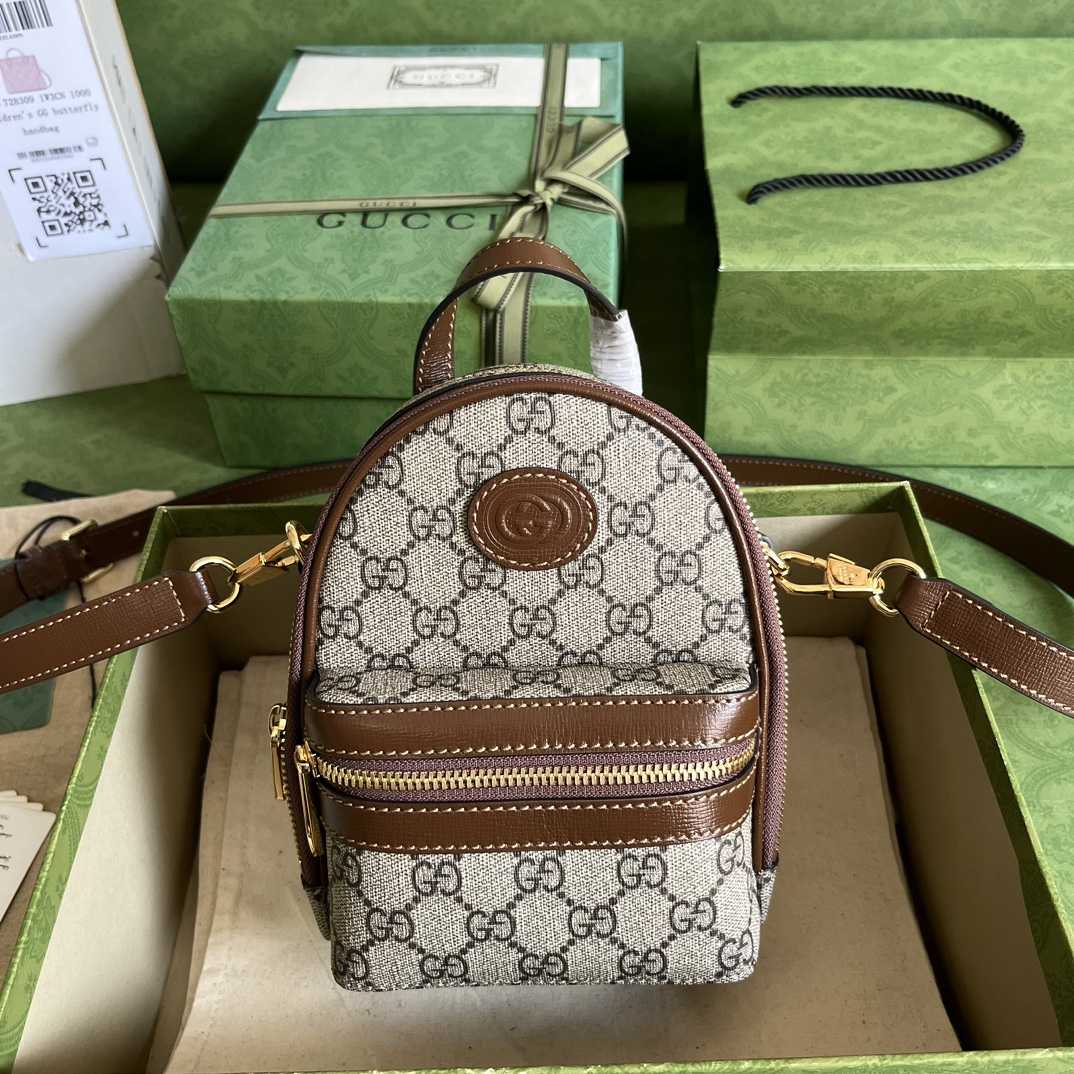 Gucci Multi-Function Bag With Interlocking G(15-19-8cm) - FashionPlug