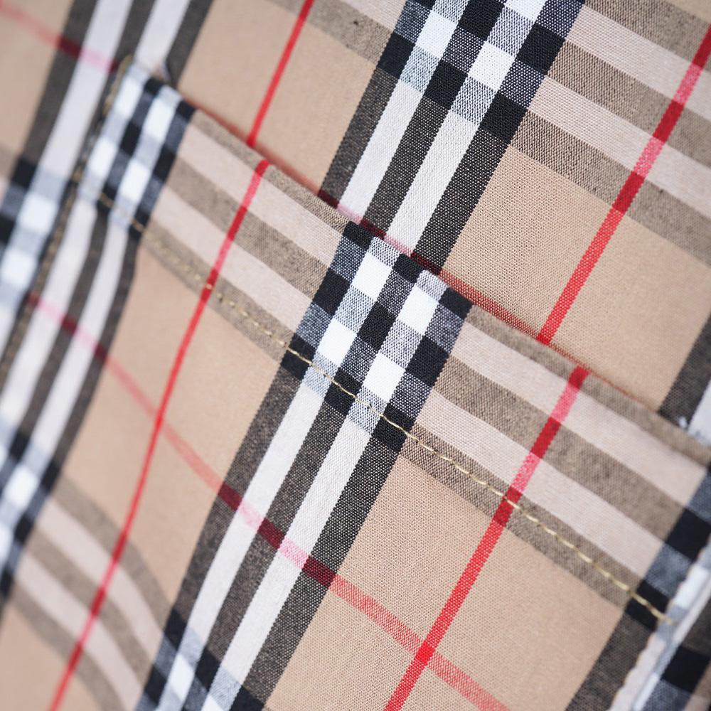 Burberry Short-sleeve Check Cotton Poplin Shirt & Shorts - FashionPlug