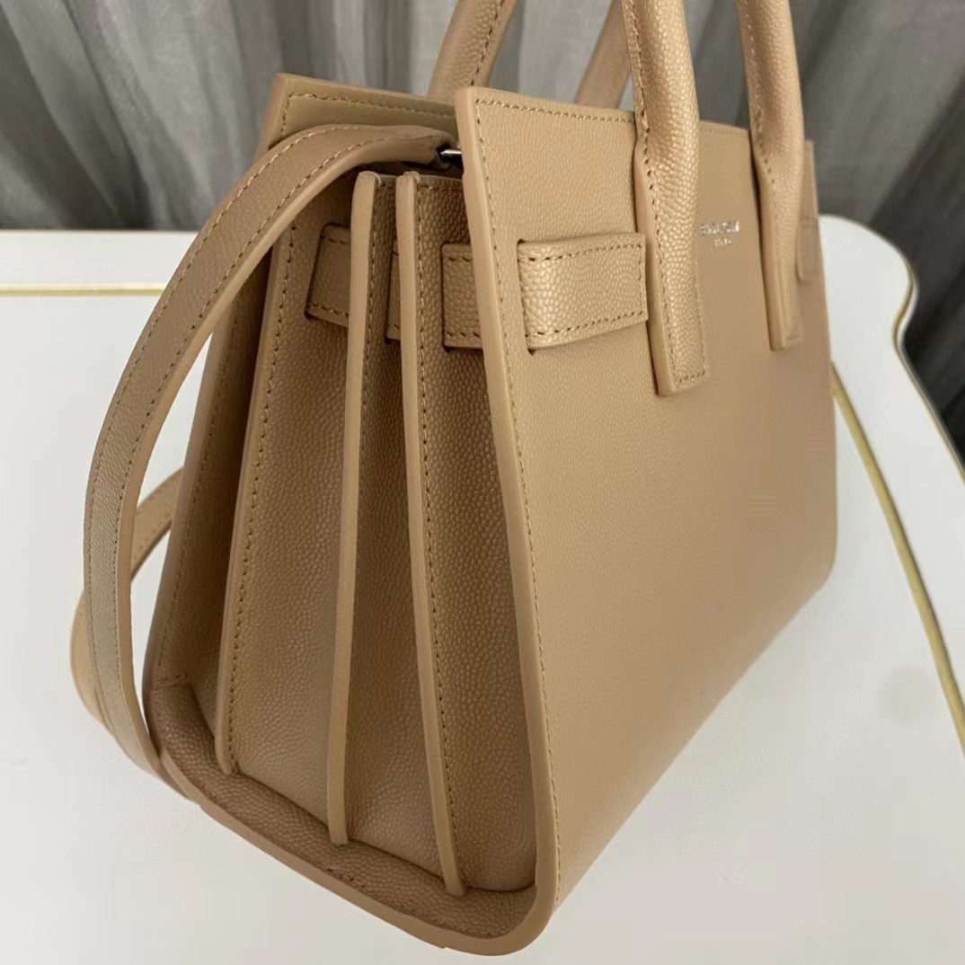 Saint Laurent Supple Bag(22-18-10.5cm) - FashionPlug