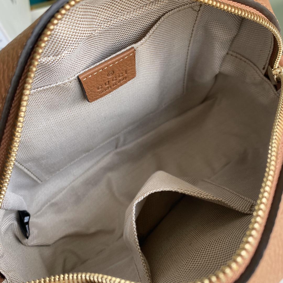 Gucci Soho Small Leather Disco Bag(22-15-7cm) - FashionPlug