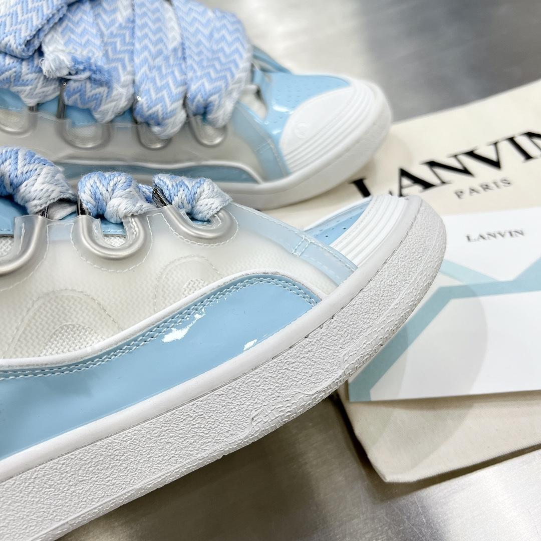 Lanvin Curb Sneakers - FashionPlug