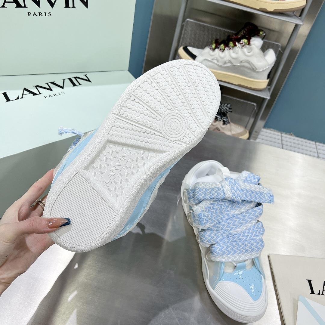 Lanvin Curb Sneakers - FashionPlug