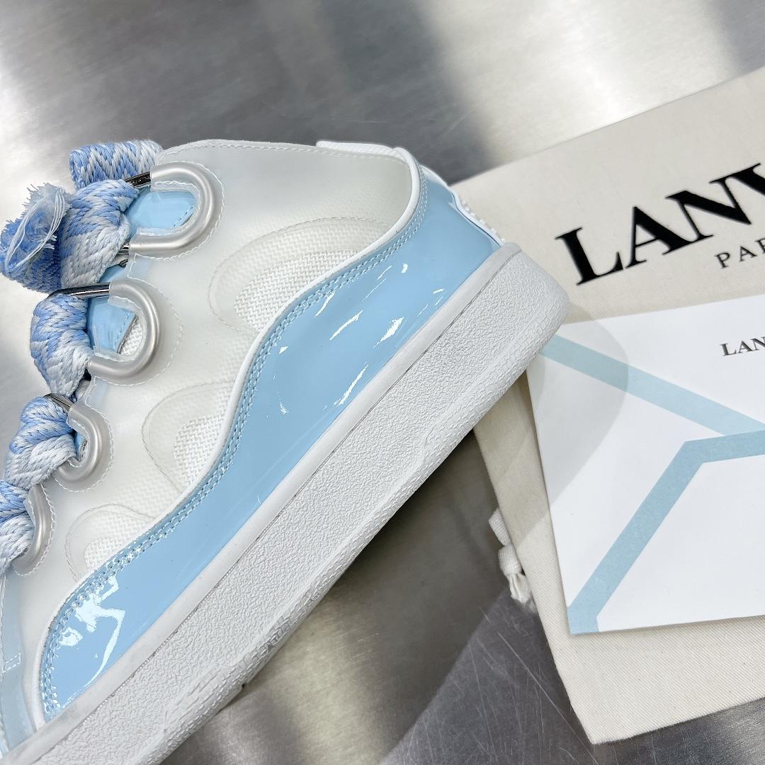 Lanvin Curb Sneakers - FashionPlug