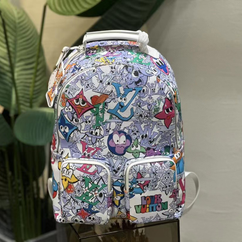 Louis Vuitton Backpack Multipocket (30-40-15.5cm)   M21846 - FashionPlug