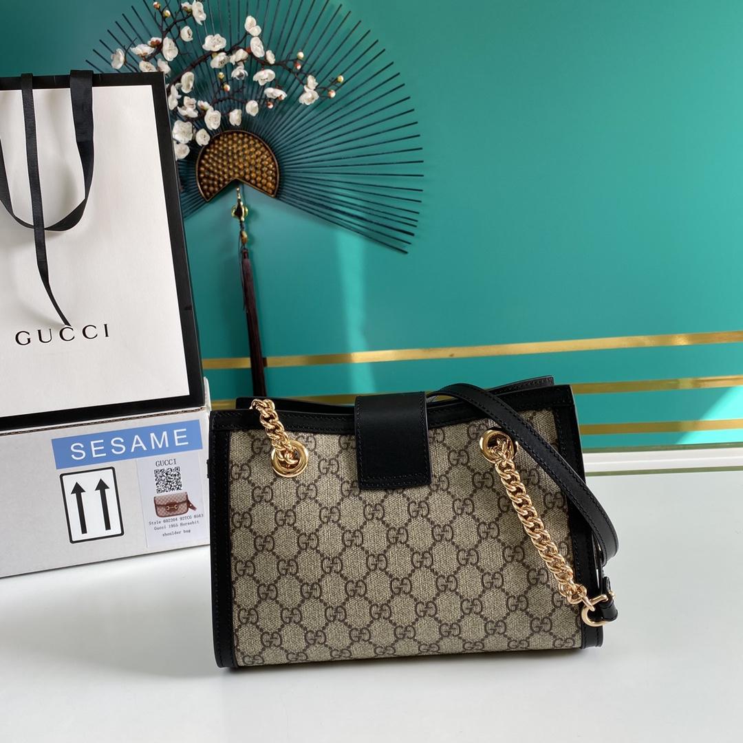 Gucci Padlock Small GG Shoulder Bag(26-18-10cm) - FashionPlug