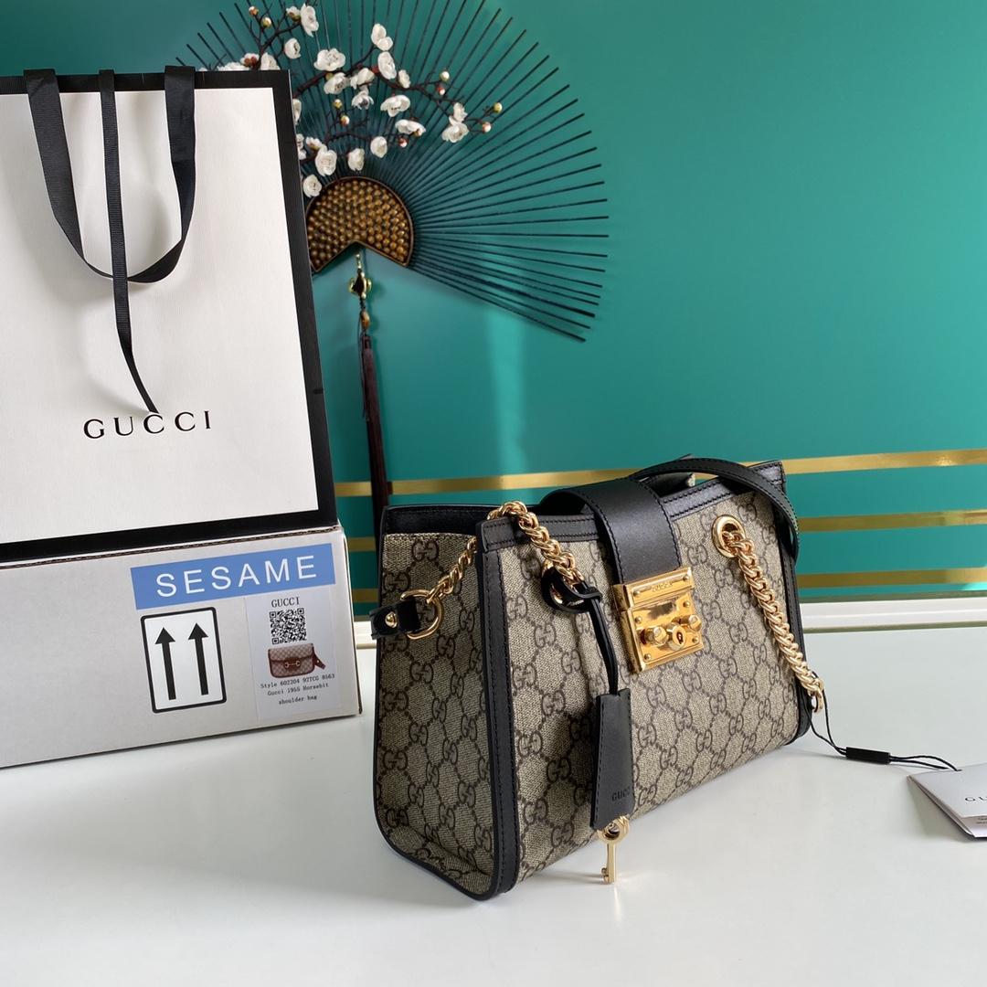 Gucci Padlock Small GG Shoulder Bag(26-18-10cm) - FashionPlug