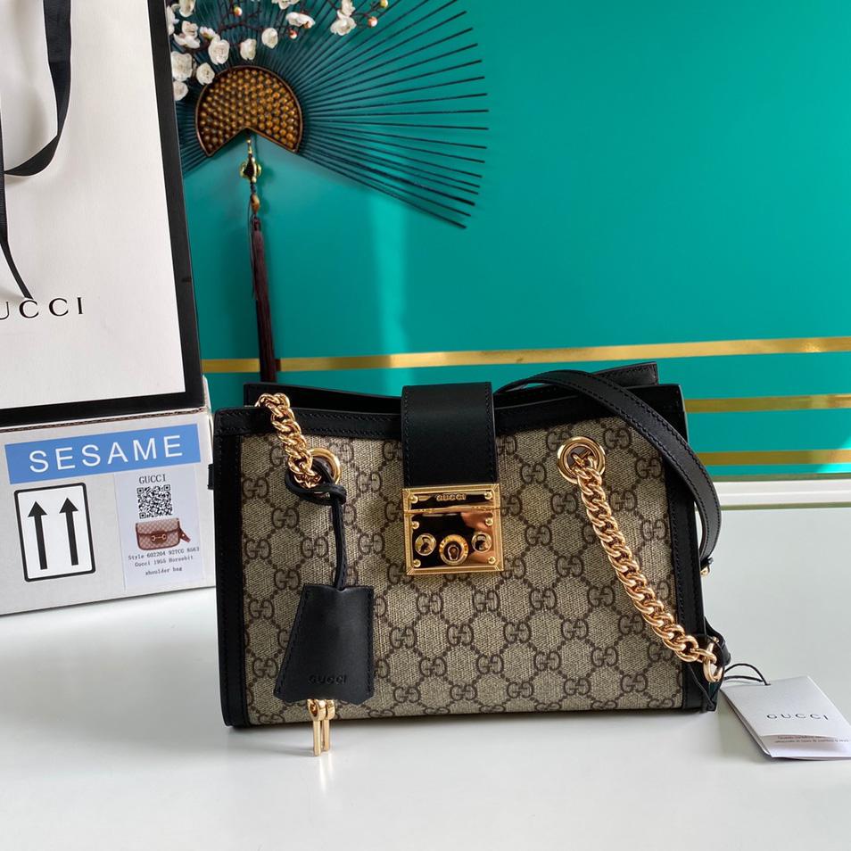 Gucci Padlock Small GG Shoulder Bag(26-18-10cm) - FashionPlug