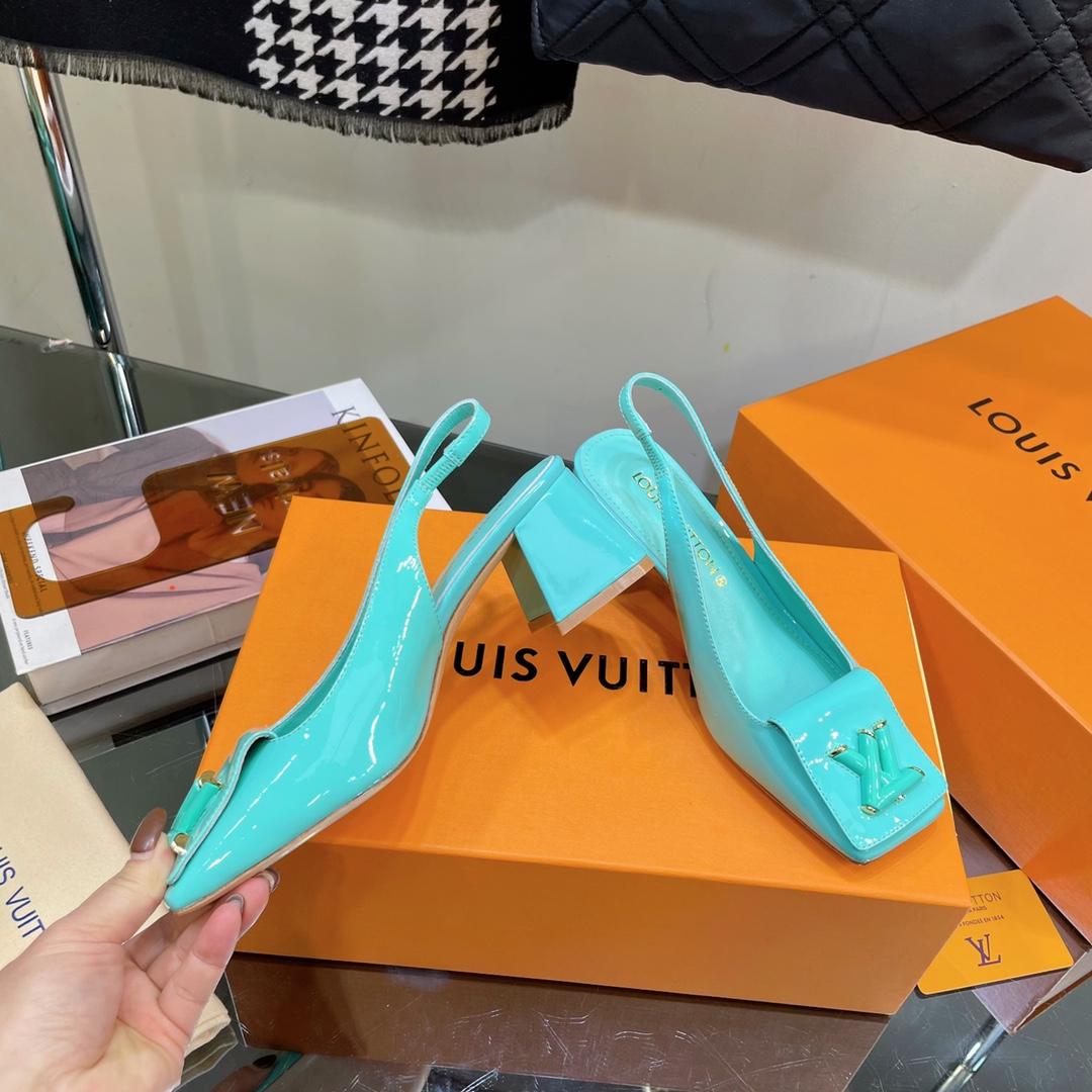 Louis Vuitton Shake Slingback Pump       1AB0VC - FashionPlug