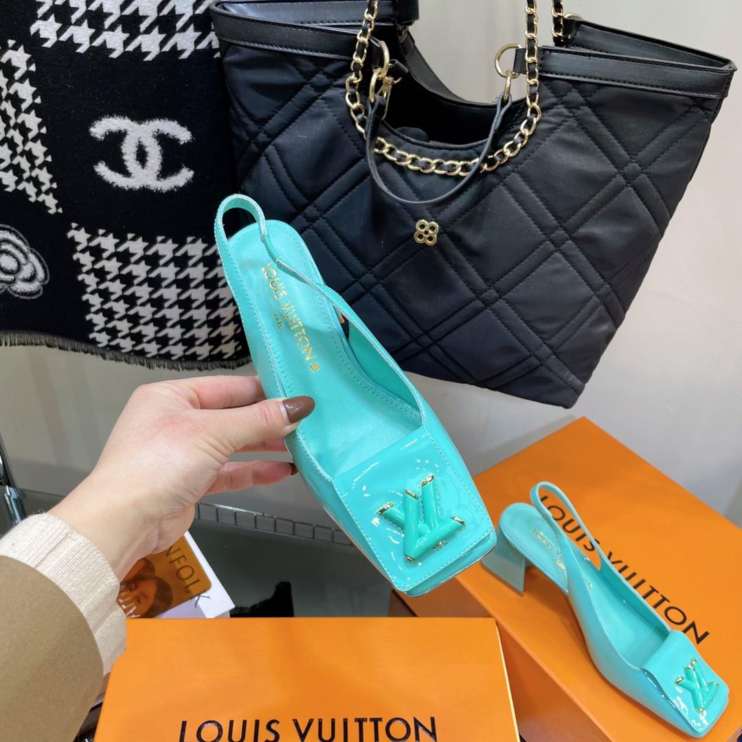 Louis Vuitton Shake Slingback Pump       1AB0VC - FashionPlug