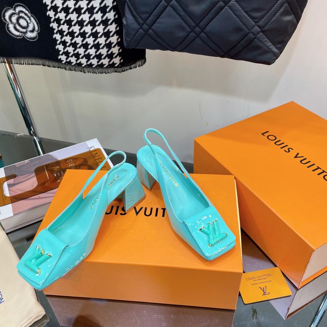 Louis Vuitton Shake Slingback Pump       1AB0VC - FashionPlug